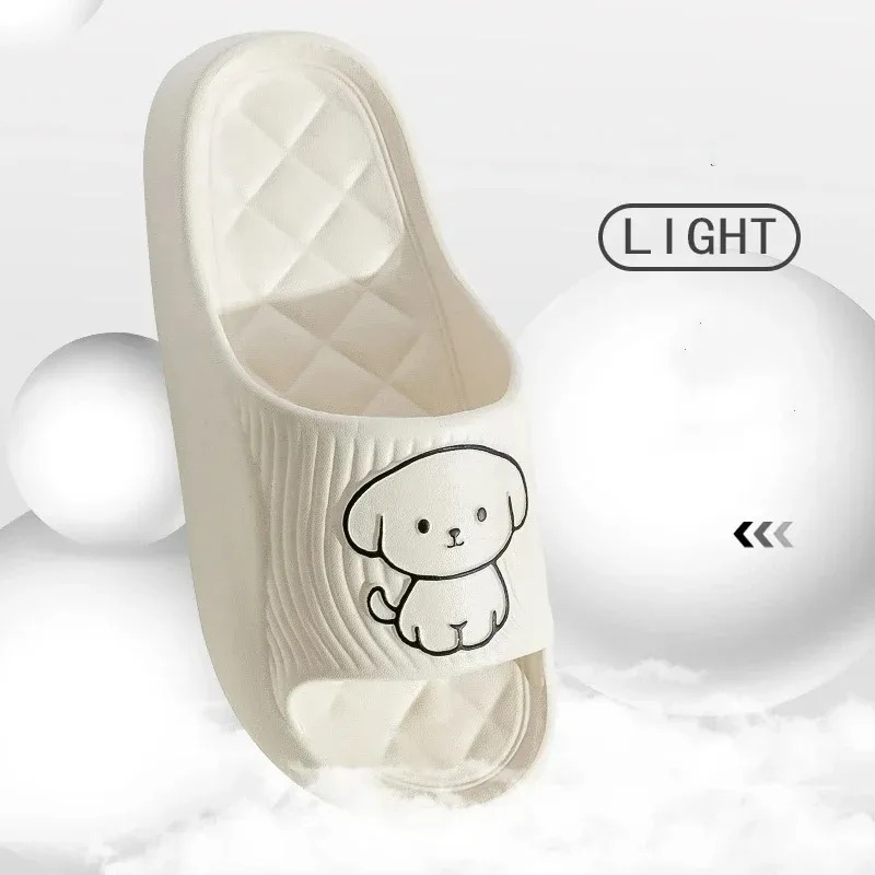 Cute Carton Slippers Bathroom  - Women Shoes Wedges 评论和价格