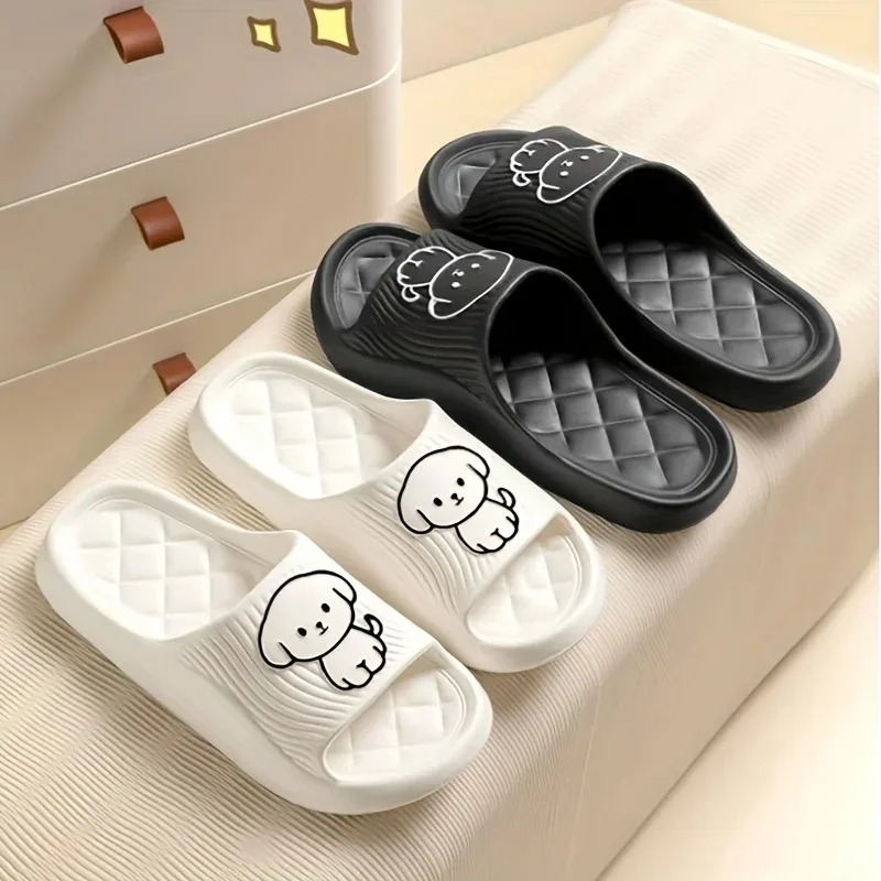 Cute Carton Slippers Bathroom  - Women Shoes Wedges 评论和价格