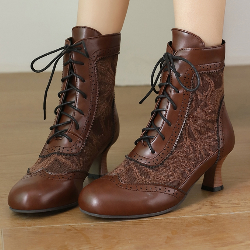 Big Size Vintage Short Boot Fe - Women'S Shoes Big Feet 评论和价格