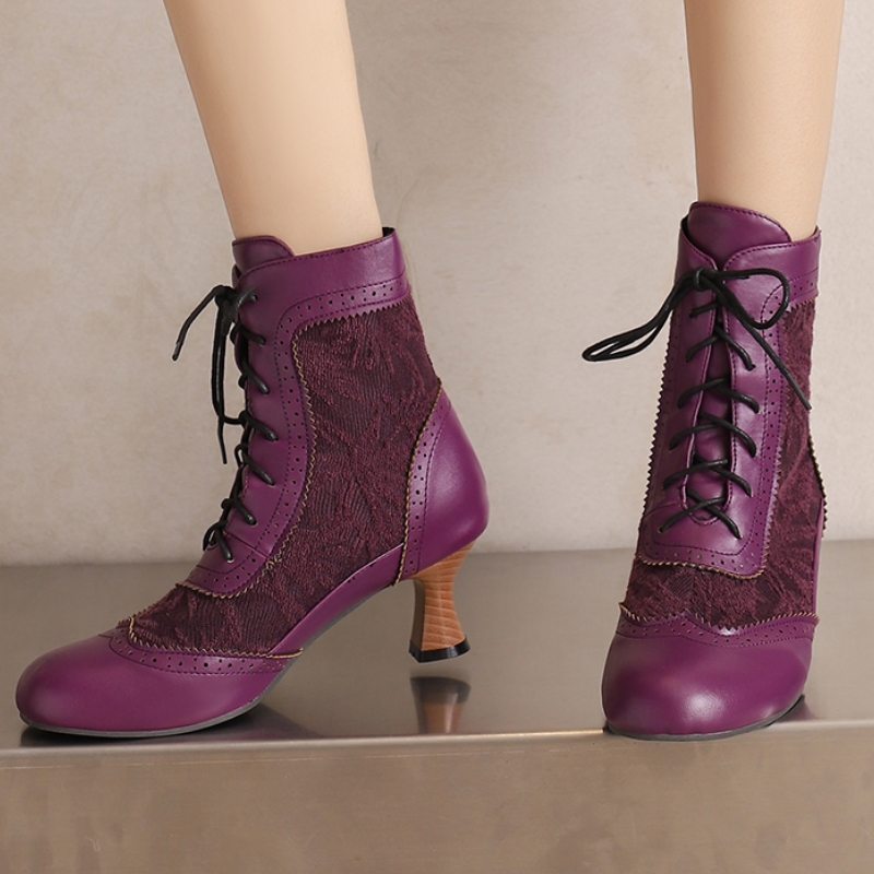 Big Size Vintage Short Boot Fe - Women'S Shoes Big Feet 评论和价格