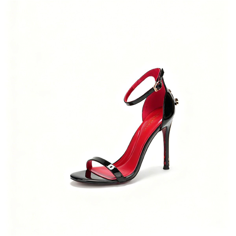 Summer New Round Headed Lacque - Women'S Shoes Red Bottoms 评论和价格