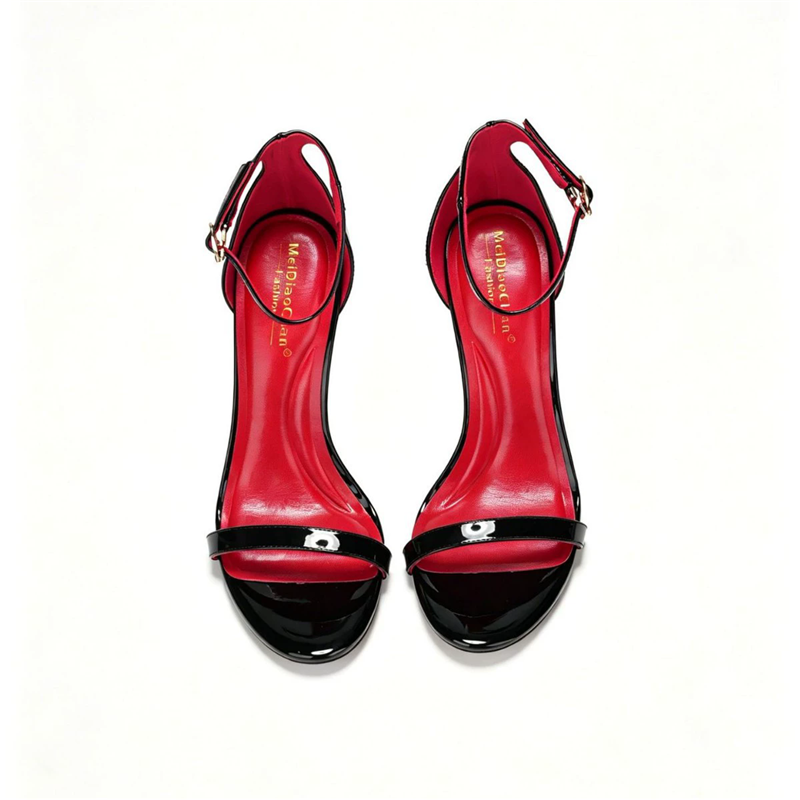Summer New Round Headed Lacque - Women'S Shoes Red Bottoms 评论和价格
