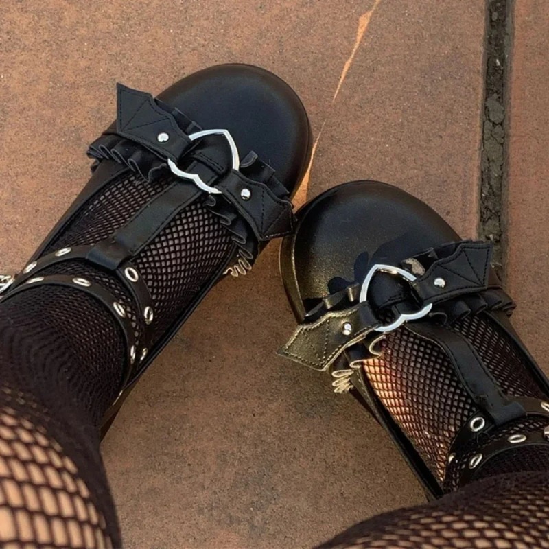 New Sweet Heart Buckle Wedges  - Slingback Pumps Women 评论和价格