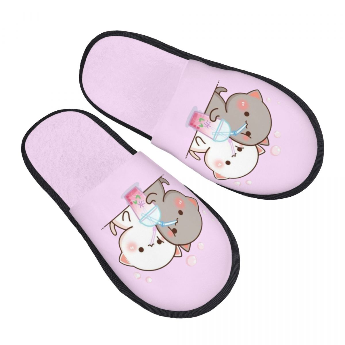 Custom Couple Mochi Cat Peach  - Women Shoes Mochi 评论和价格