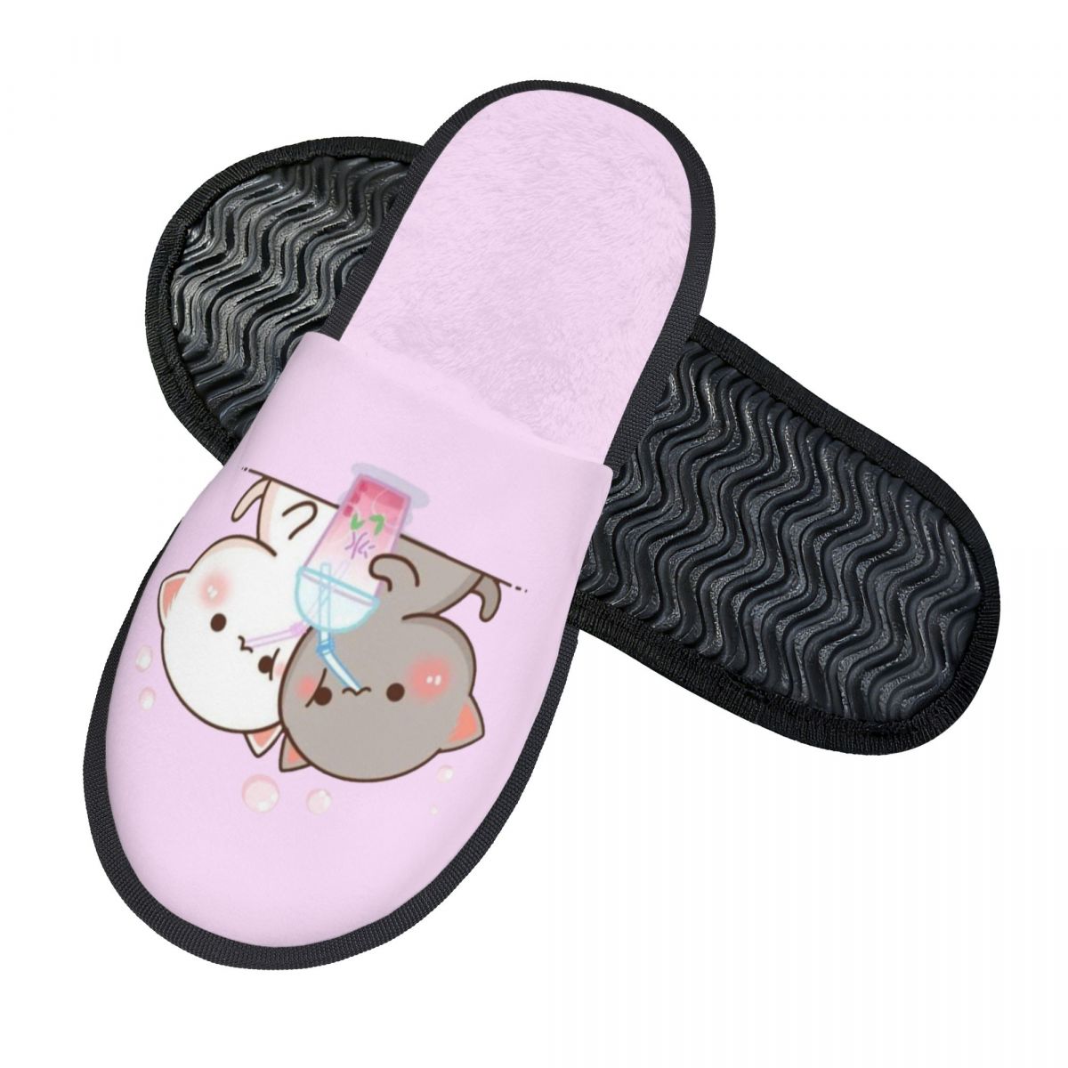 Custom Couple Mochi Cat Peach  - Women Shoes Mochi 评论和价格