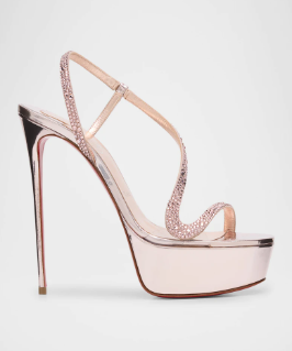 Metallic Leather Platform Stil - Women Shoes Formal 评论和价格