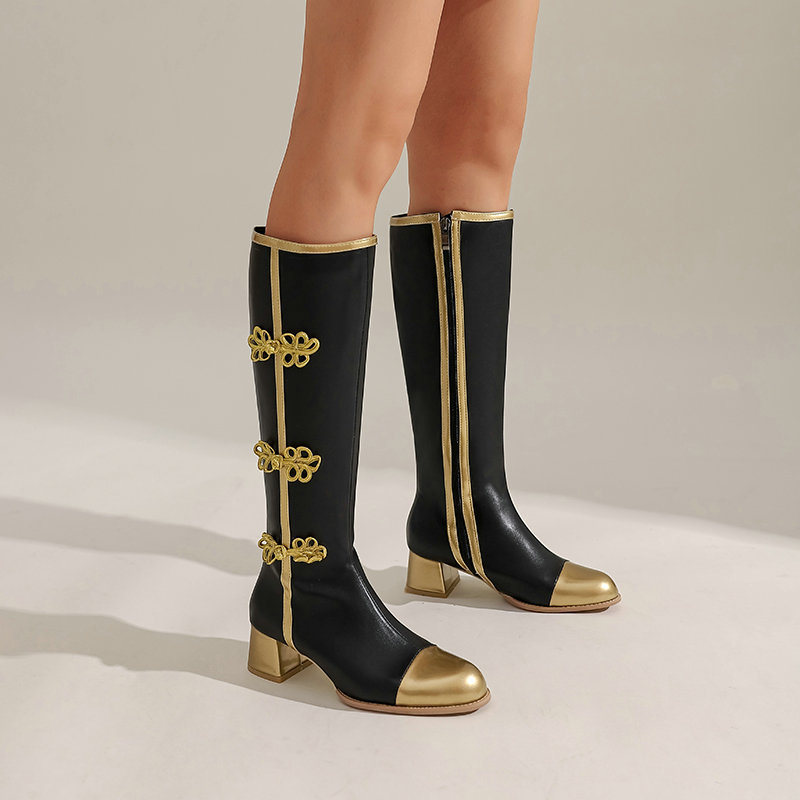 Big Size Fashion Knee High Boo - Women'S Shoes Big Feet 评论和价格
