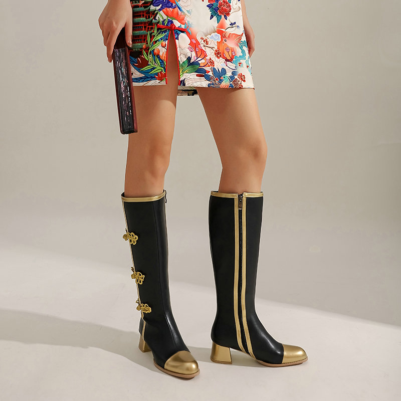 Big Size Fashion Knee High Boo - Women'S Shoes Big Feet 评论和价格