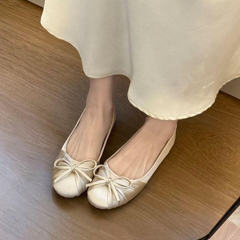 2026 New Bow-knot Temperament  - Slingback Pumps Women 评论和价格