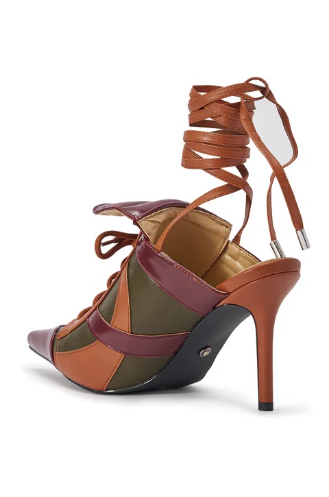 2026 New Women Retro Color Blo - Block Heel Ankle Boots 评论和价格