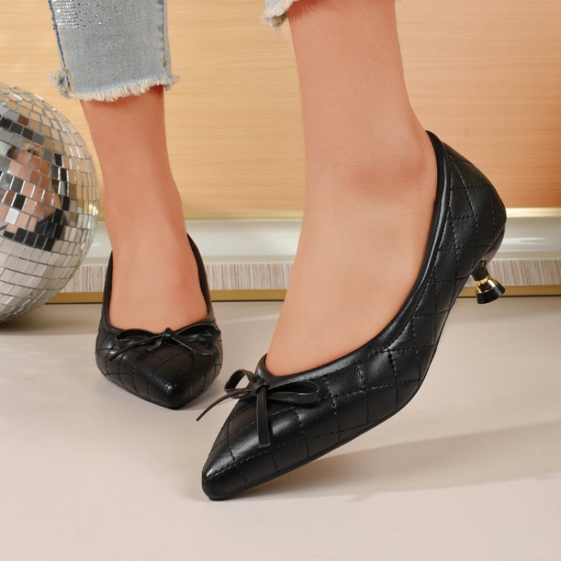 Vintage Women's Pointed Toe Bo - Slingback Pumps Women 评论和价格