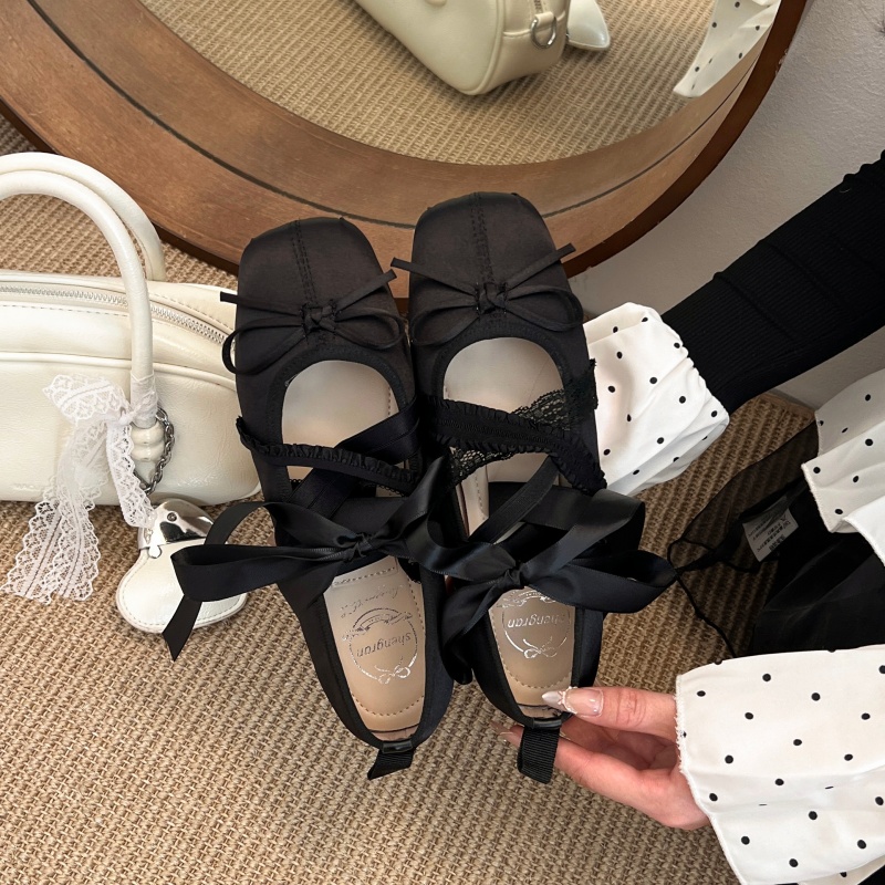 New Spring Comfortable Lace-up - Slingback Pumps Women 评论和价格