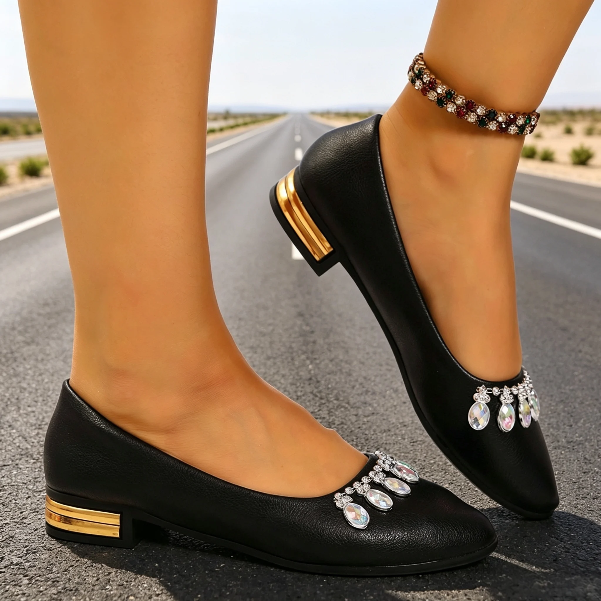 Women Flats Pointed Toe Ballet - Women'S Shoes Everyday 评论和价格