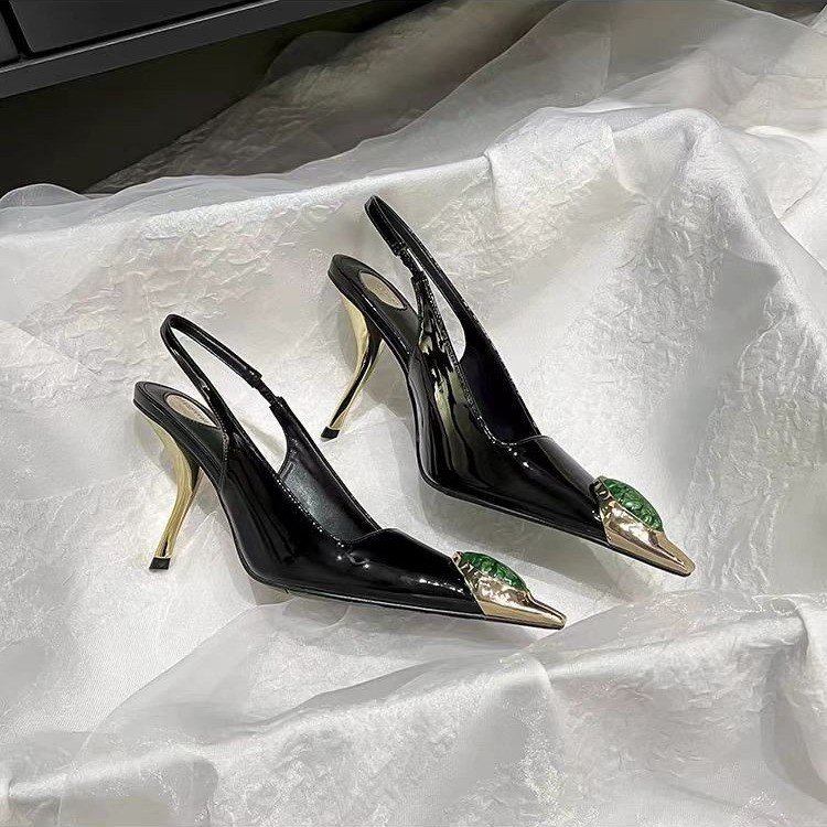 Star style Gemstone Metal Toe  - Women Shoes Formal 评论和价格