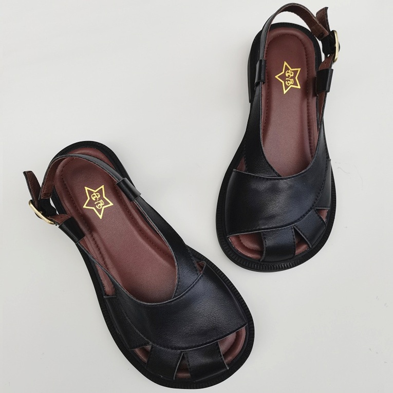 Careaymade-Genuine Leather wid - Women'S Shoes Big Feet 评论和价格