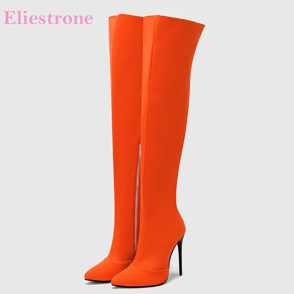 New Winter Glamour Orange Yell - Women'S Shoes Big Feet 评论和价格