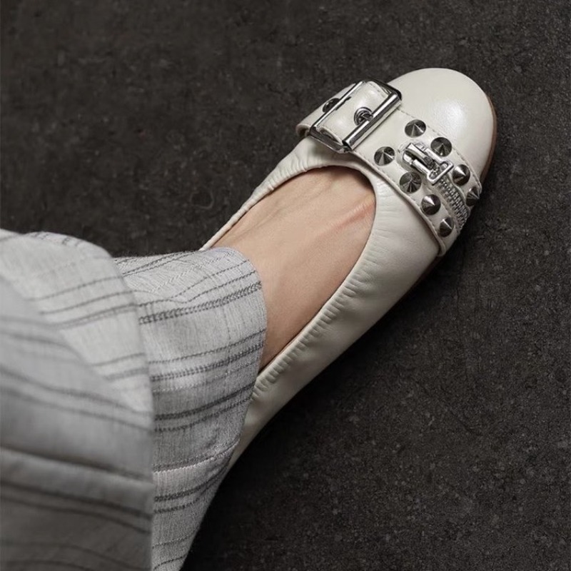 Bolt Round-head Single Shoe Wo - Slingback Pumps Women 评论和价格