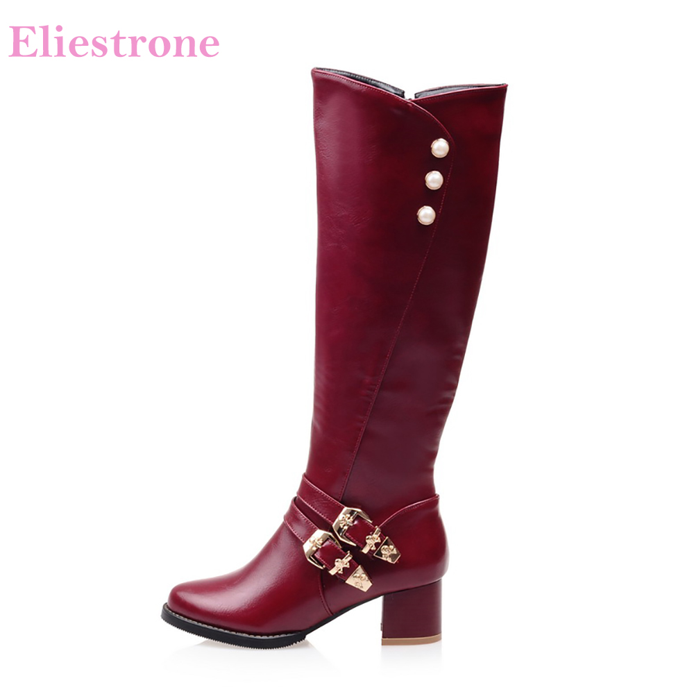 Brand New Fashion Red Black Wo - Women'S Shoes Big Feet 评论和价格