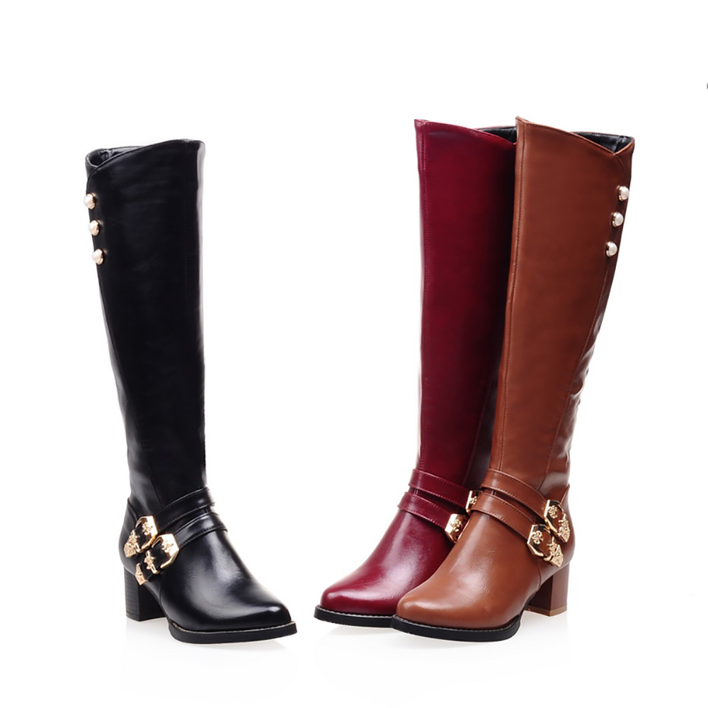 Brand New Fashion Red Black Wo - Women'S Shoes Big Feet 评论和价格