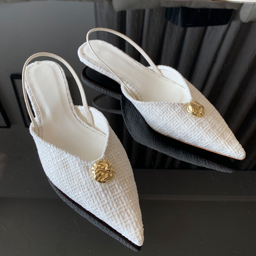 2025 New Brand Women Sandal Fa - Slingback Pumps Women 评论和价格