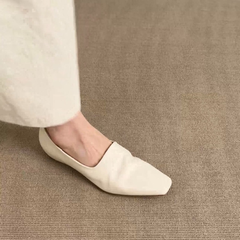Retro Flat Loafers Women's Sli - Women Shoes Size Chart 评论和价格