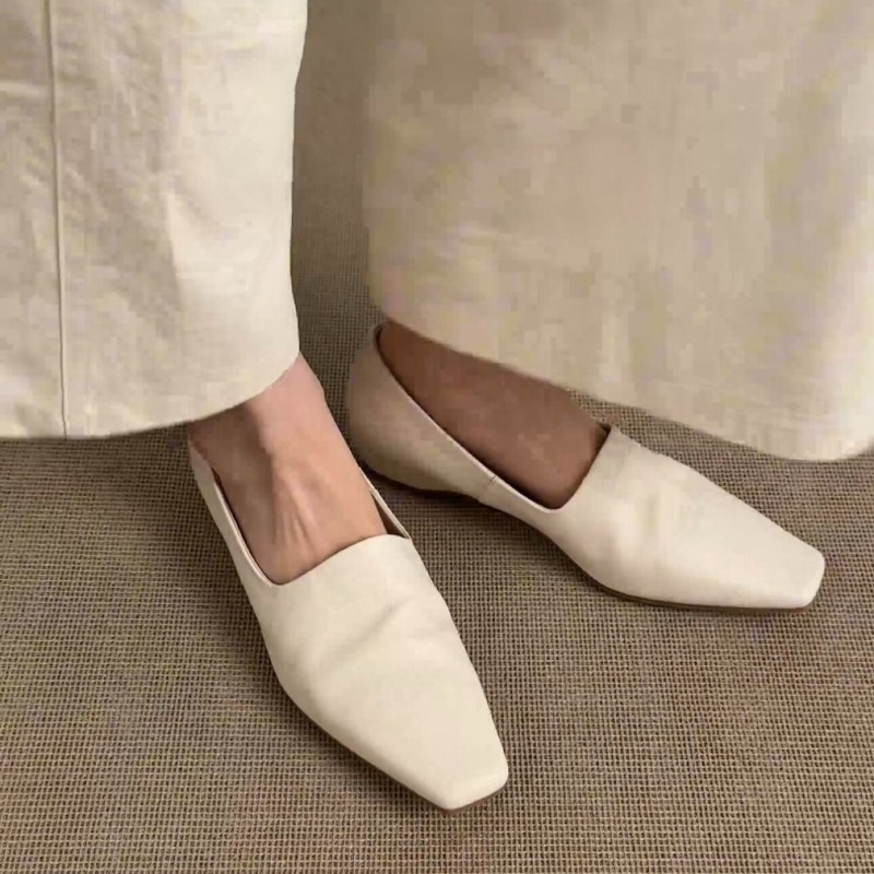 Retro Flat Loafers Women's Sli - Women Shoes Size Chart 评论和价格
